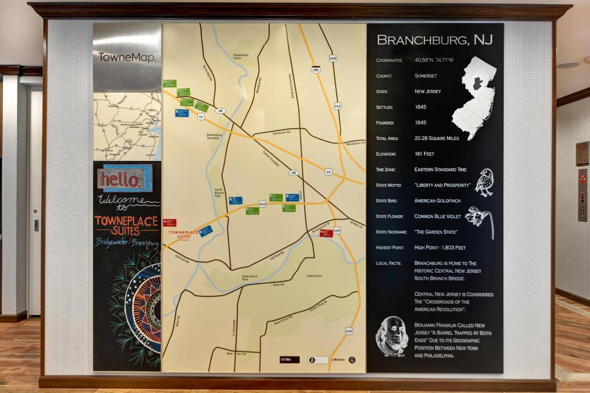 布里奇沃特布兰奇堡唐普雷斯套房酒店 Branchburg 外观 照片